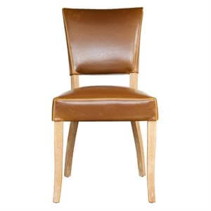 Marquess Chestnut Leather Dining Chair